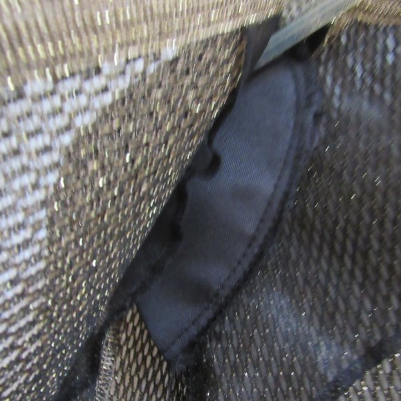 Long Denim Embordered Jacket Duster M Khaki White Stitching Lightweight Pockets - Picture 14 of 14